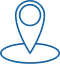 icon of a map pin point